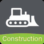 Led work light for construction