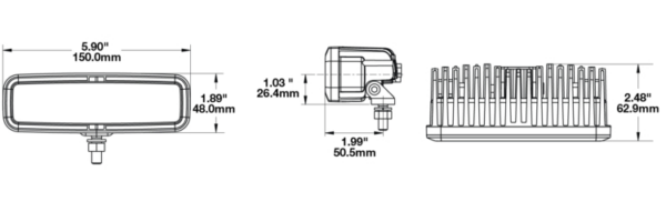 LED Work Light – Model 791 - LED High Beam driving light