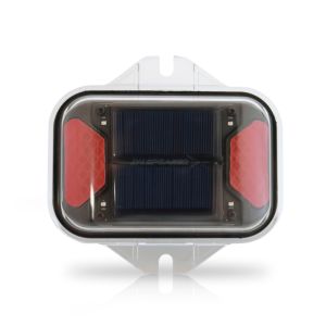Solar-Powered LED Warning Flasher | Multi-Mode Safety Beacon