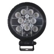 The round worklight with Spot & Flood Beam shown from the front