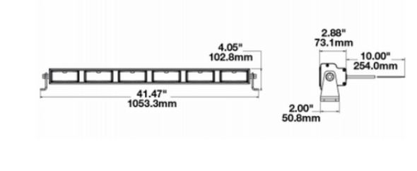 LED Light Bars – Model 9049-6M LED Light Bars – Model 9049-6M