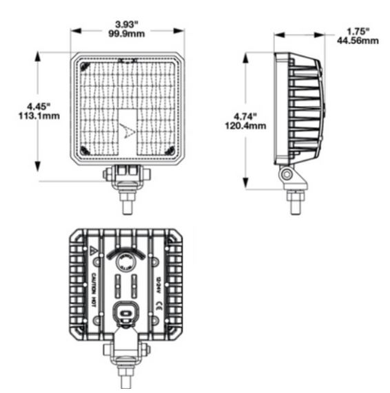 LED Compact Work Light – Model 892 Detach LED Compact Work Light – Model 892 Detach