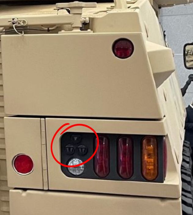 BLACKOUT-Model-03475 Military vehicle black out lights