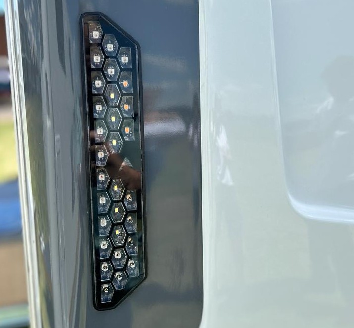 Model 260 (2) Model 260 tail light shown on the back of a vehicle