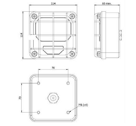 Model 420048 - 49 - LED Front, Signal - Blackout lamp - 2