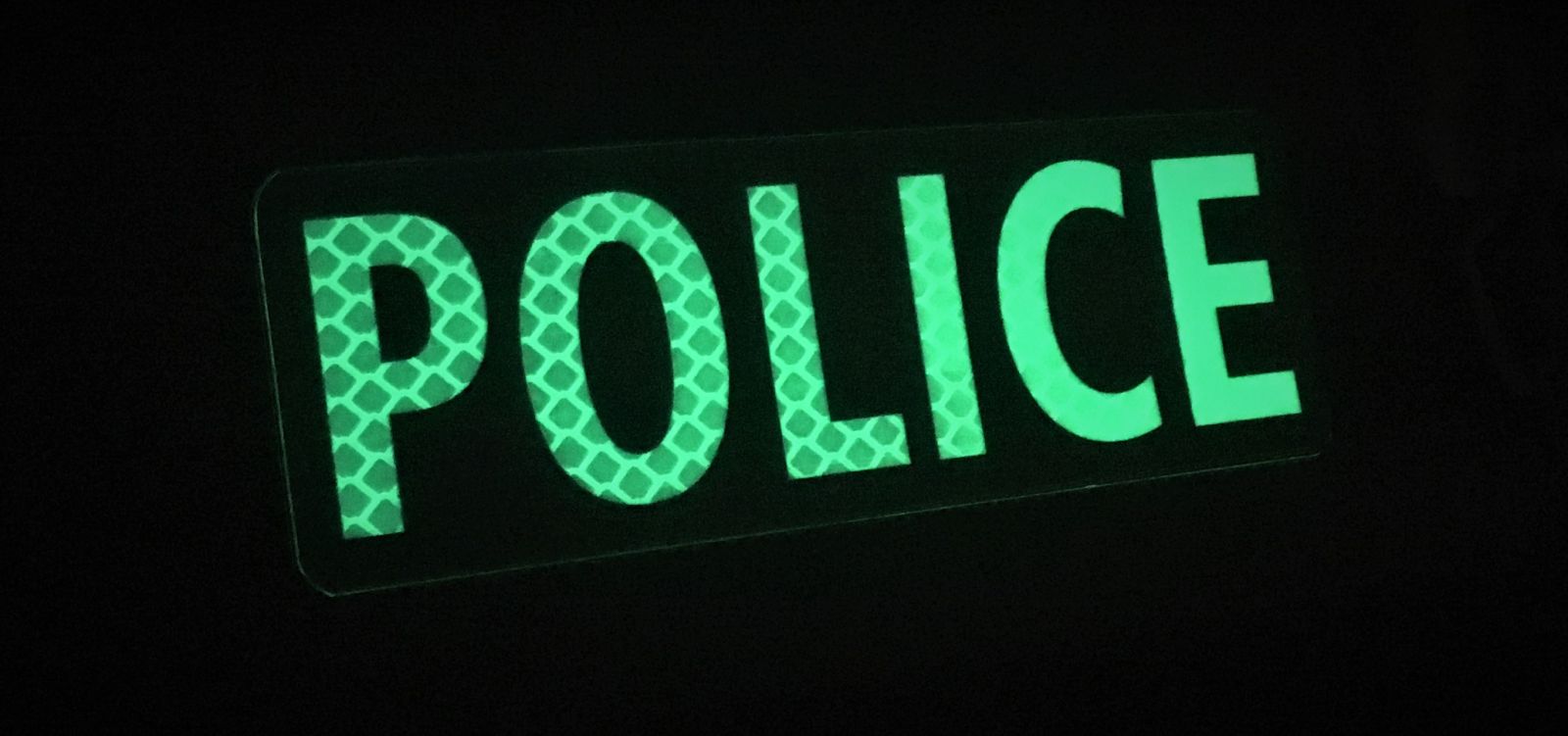 Infrared-ID-police Infrared Police patch