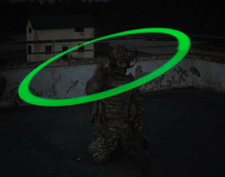 emergency-signal-with-chemical-light Emergency signal made by a chemical light