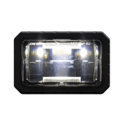 Front view of the JW speaker high beam modular lighting module