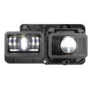 Front view of the JW speaker horizontal right modular lighting module