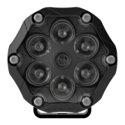 Round LED Work Light frontside