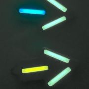 Route and defile markers with tritium in the dark