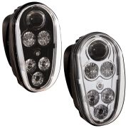 LED Forklift Headlight shown at a slight angle