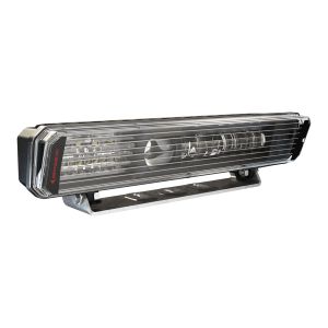 snowplow lights heated shown from the front at an angle