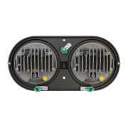 Road Glide Motorcycle LED Dual Headlights backside