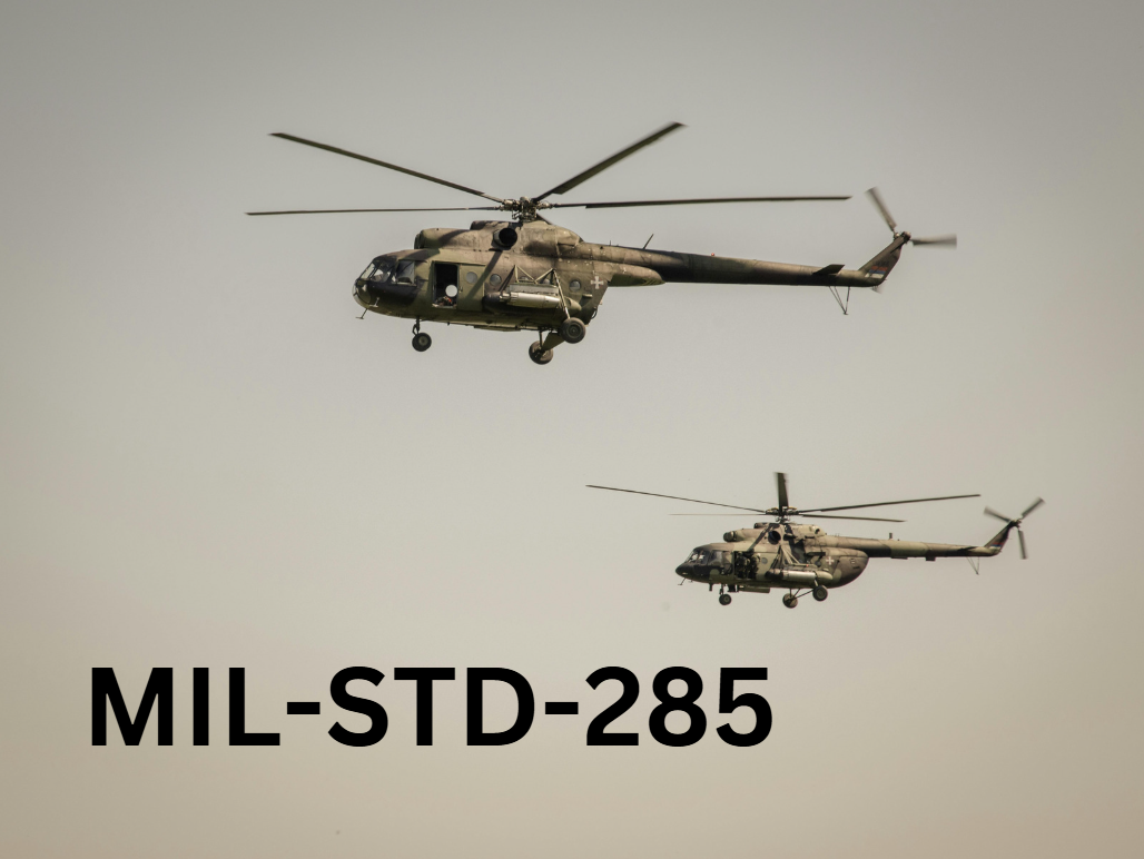 Helicopters complying with MIL-STD285